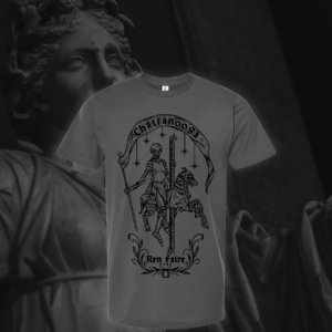 Skeleton Knight on the Carousel Tee