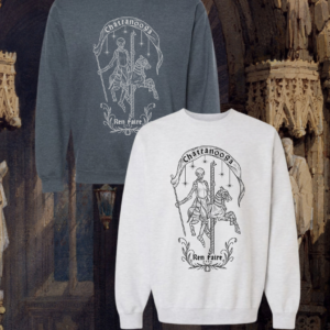 Skeleton Knight on the Carousel Sweater